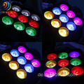 Disco Lights 9 PCs*12W 4in1 LED Moving Matrix